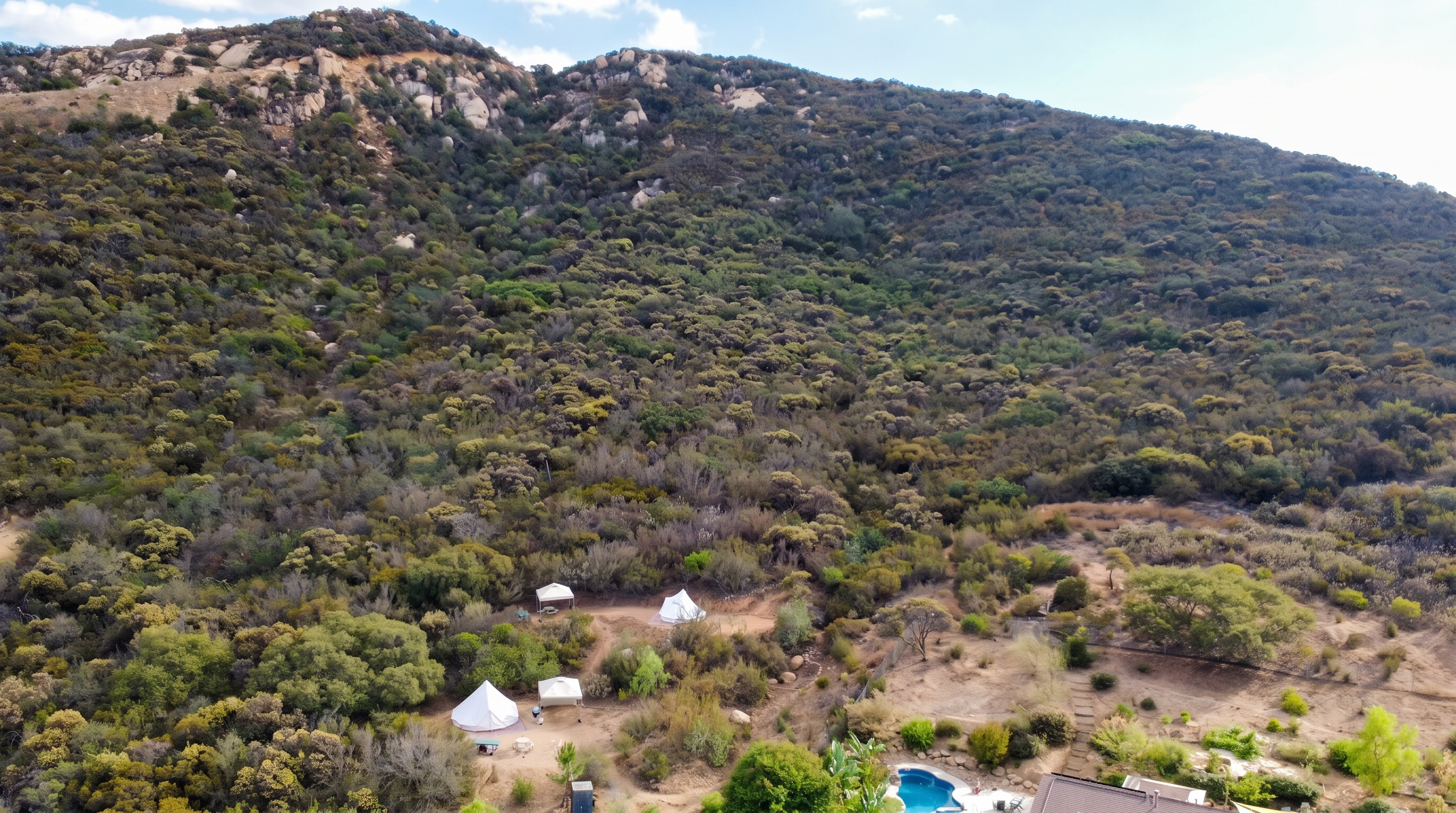 Silver Sage glamping tent, Jamul